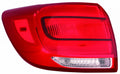 Tail Lamp Passenger Side Ex/Lx Capa For Kia - KI2805121C