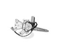 Window Regulator Rear Passenger Side Power Usa Built For Toyota - LX1551100