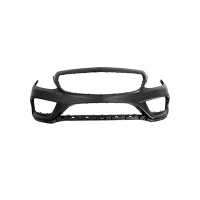 Bumper Front Primed With Amg Without Surround View For Mercedes - MB1000477