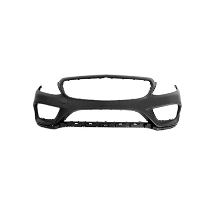 Bumper Front Primed Sdn With Amg/Surd View Without Sensor For Mercedes - mb1000478