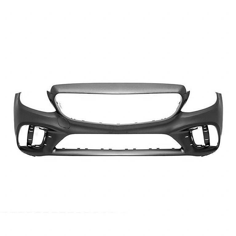 Bumper Front Primed Ptm With Amg Without Active Park Assist / Camera For Mercedes - MB1000576