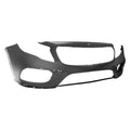 Bumper Front Primed Finish With Tow Hook/Park Sensor/Camera Without Night Pkg For Mercedes - MB1000586