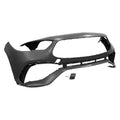 Bumper Front Primed Gray Ptd With Tow Hook/Aerodynamic Pkg/Amg Without Park Assist Sensor For Mercedes - MB1000639