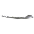 Bumper Moulding Front Passenger Side Chrome/Silver Without Night Pkg For Mercedes - MB1047163
