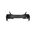 Bumper Rear Primed Gray With Amg Style With Sensor For Mercedes - MB1100368