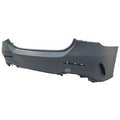 Bumper Rear Primed With Tow Hook Cover/Grille Vent Cover/Amg Without Sensors For Mercedes - MB1100442