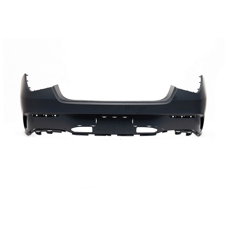 Bumper Rear Primed Ptm Without Park Assist Sensor For Mercedes - MB1100452