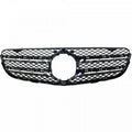 Grille Front Matte Black With Camera Without Amg/Molding/Emblem/Base For Mercedes - MB1200192