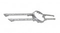 Grille Molding Front Silver With Camera For Mercedes - MB1210122