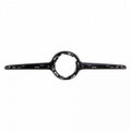 Grille Molding Front Center Ptd Black Finish Without Camera With Amg For Mercedes - MB1210141