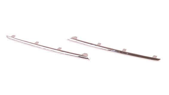 Grille Moulding Upper All Chrome Driver Side For Mercedes - MB1212100
