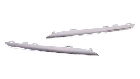 Grille Moulding Driver Side Lower All Chrome For Mercedes - MB1214101