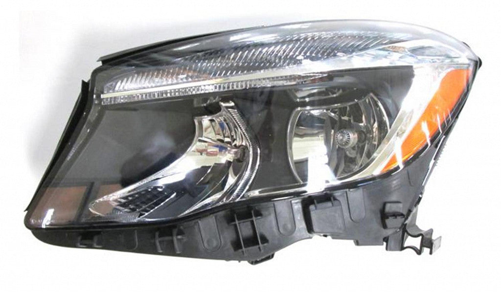 Head Lamp Driver Side Halogen Capareturn Restricted - Final Sale - No Warranty Coverage For Mercedes - MB2502235C