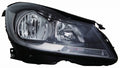 Head Lamp Passenger Side Halogen Black Housing Cpe Without Cornering Lamp High Quality For Mercedes - mb2503186