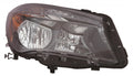 Head Lamp Passenger Side Halogen Capareturn Restricted - Final Sale - No Warranty Coverage For Mercedes - MB2503222C