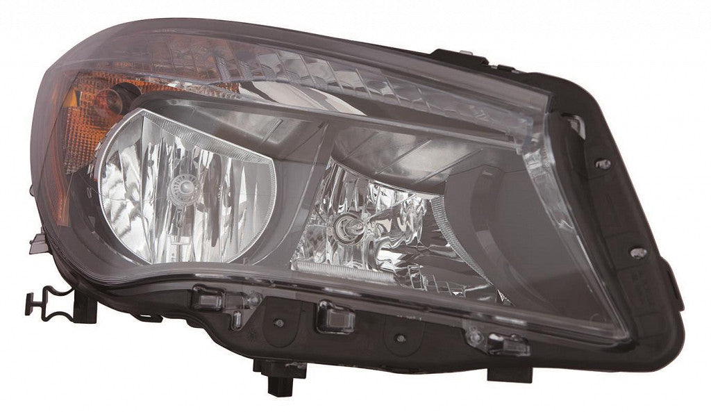Head Lamp Passenger Side Halogen Capareturn Restricted - Final Sale - No Warranty Coverage For Mercedes - MB2503222C