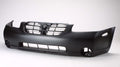 Bumper Front Primed With Fog Lamp Hole Capa For Nissan - NI1000174C