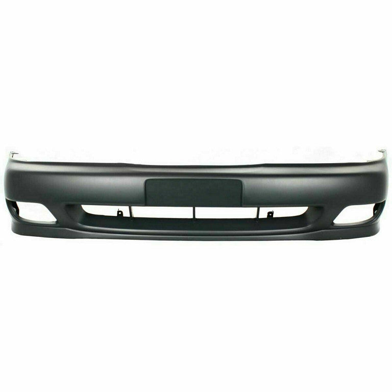 Bumper Front Black Xe-Gxe-Gle Models With Fog Lamp Hole For Nissan - NI1000191B