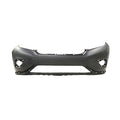 Bumper Front Primed With Textured Black Lower Capa For Nissan - NI1000305C