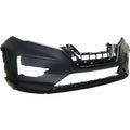 Bumper Front Primed With Textured Lower/Tow Hook Hole For Nissan - NI1000316