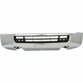 Bumper Face Bar Front Chrome Without Fog Lamps Steel For Nissan - NI1002145