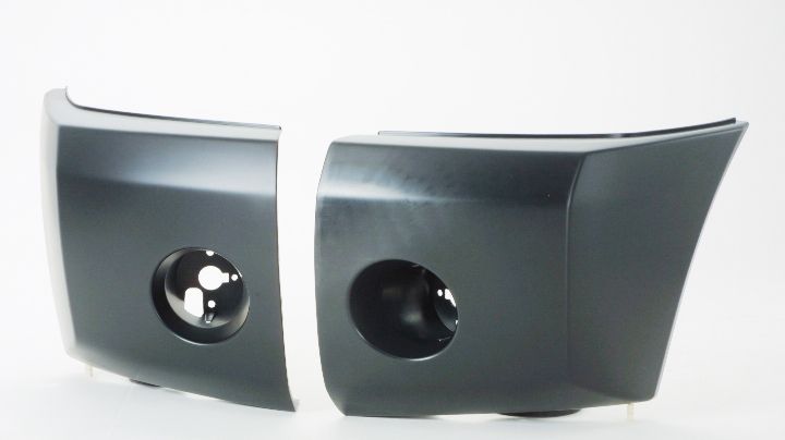 Bumper Extension Front Driver Side Black With Fog Lamp All Armada Models/Le/Se Titan Models For Nissan - NI1004146