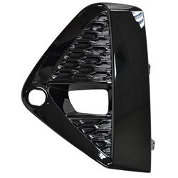 Fog Lamp Bezel Front Driver Side Gloss Black Finish For Nissan - NI1038165