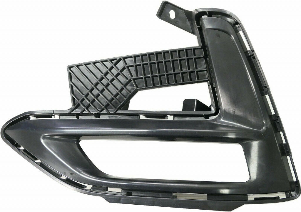 Fog Lamp Bezel Front Driver Side Ptd Gloss Black For Nissan - NI1038173