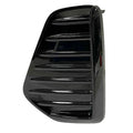 Fog Lamp Cover Front Driver Side Ptd Gloss Black For Nissan - NI1038185