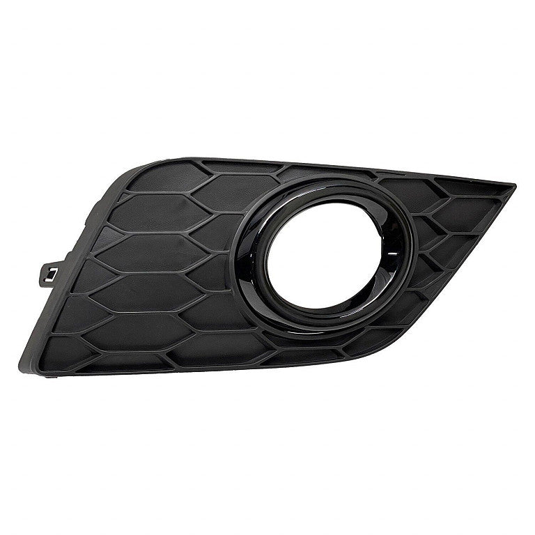 Fog Lamp Bezel Front Passenger Side Ptd Gloss Black For Nissan - NI1039188