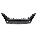 Bumper Finishing Panel Front Gloss Black With Chrome Trim With Sensor For Nissan - NI1044118