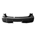 Bumper Rear Primed With Textured Band For Nissan - NI1100317