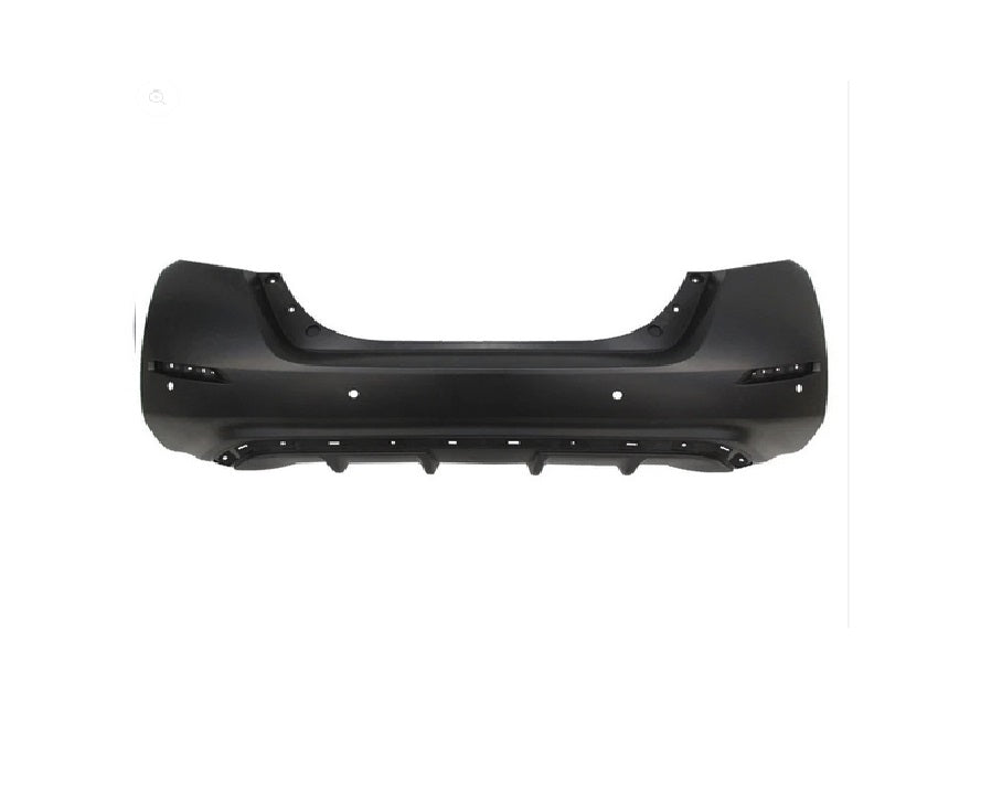 Bumper Rear Primed With Sensor For Nissan - NI1100344