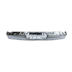 Bumper Step Face Bar Rear Chrome With Sensor Steel For Nissan - NI1102164