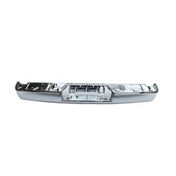 Bumper Step Face Bar Rear Chrome Without Sensor Steel For Nissan - NI1102165