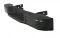 Bumper Step Face Bar Rear Black With Sensor Steel For Nissan - NI1102167