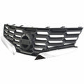 Grille Chrome/Black For Nissan - NI1200225