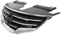 Grille Chrome/Dark Gray For Nissan - NI1200236
