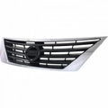 Grille Black With Chrome Moulding For Nissan - NI1200247