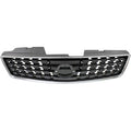Grille Painted Dark Silver/Black With Chrome Frontame 2.0L For Nissan - NI1200248