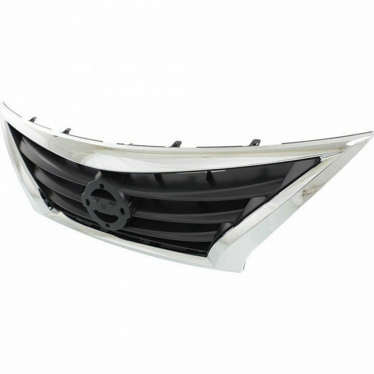 Grille Chrome/Black For Nissan - NI1200261