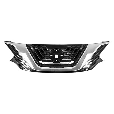 Grille Black With Chrome Moulding For Nissan - NI1200278