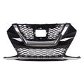 Grille Ptd Black With Chrome Moulding Without Camera S/Sv/Sl Model For Nissan - NI1200297