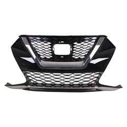 Grille Ptd Black Without Camera Sr Model For Nissan - NI1200298