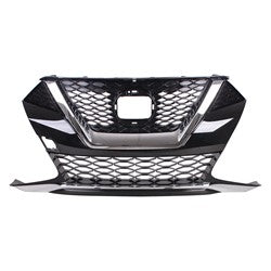 Grille Ptd Black With Camera Sr Model For Nissan - NI1200299