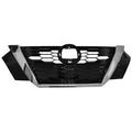 Grille Bright Black/Chrome Without Camera With Tow Cover S/Sv Model For Nissan - NI1200316