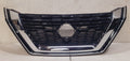 Grille Front Gloss Black With Chrome Molding Without Camera Us Built For Nissan - NI1200322