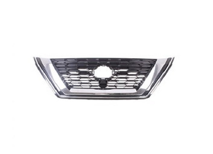 Grille Front Gloss Black With Chrome Molding /Camera Japan Built For Nissan - NI1200330