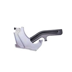 Hood Hinge Passenger Side Chrome/Black For Nissan - NI1236201