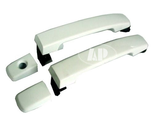 Door Handle Front Passenger Side Outer Ptm Black Without Offroad For Nissan - NI1311114